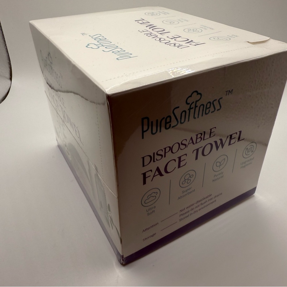 Disposable Face Towel - White - Picture 4 of 5